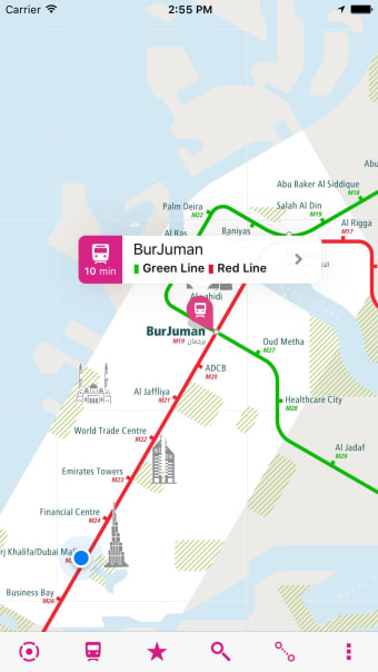 Dubai Rail Map Lite