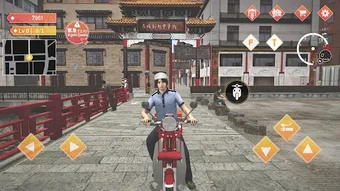 Japan Postman Moto Simulator