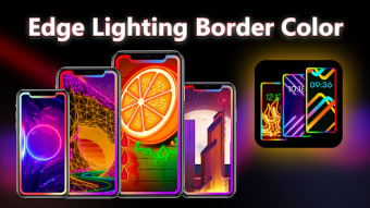 Border Edge Lighting Wallpaper