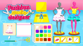 Fashion studio designer game