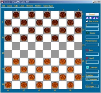 Checkers Draughts Game