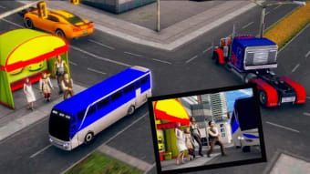 Police Bus Simulator:Robot Bus