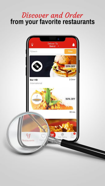 Bitfood - Restaurant Finder and Food Delivery App