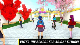 Anime High School Girl Life 3D