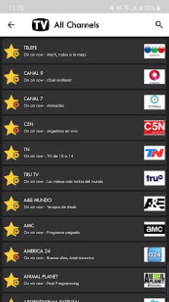 TV Argentina - Free TV Listing