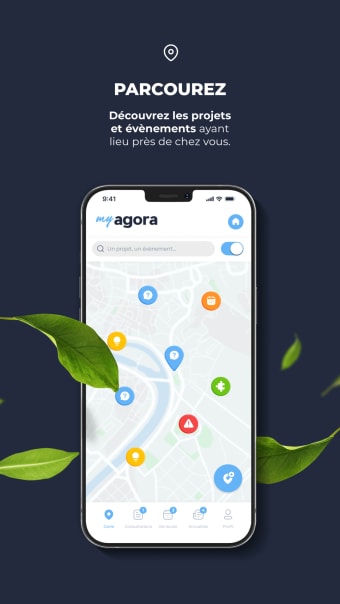 MyAgora - Réseau social local