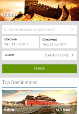 Booking China Hotels 中国酒店
