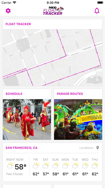 Mardi Gras Parade Tracker WALA