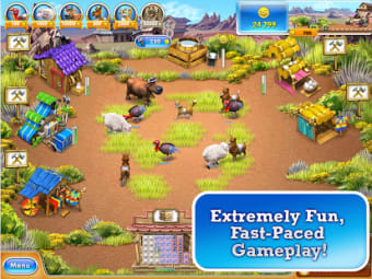 Farm Frenzy 3: American Pie. Funny farming game