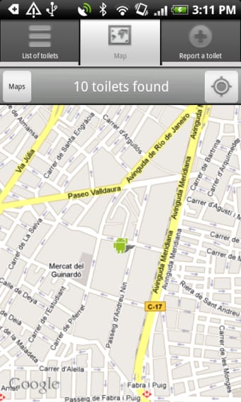 Toilet Finder