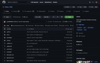 GitHub Monorepo Navbar