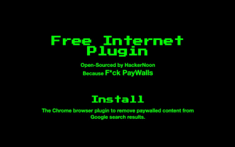 The Free Internet Plugin!