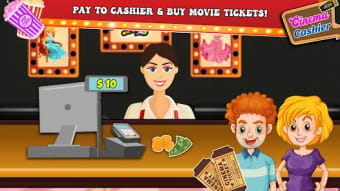 Cinema Cashier:Cashier Game 3d