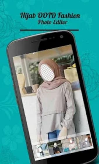 OOTD Hijab Fashion Photo Frame