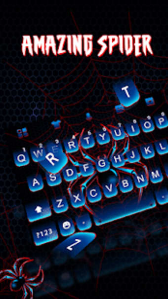 Amazing Spider Theme Keyboard