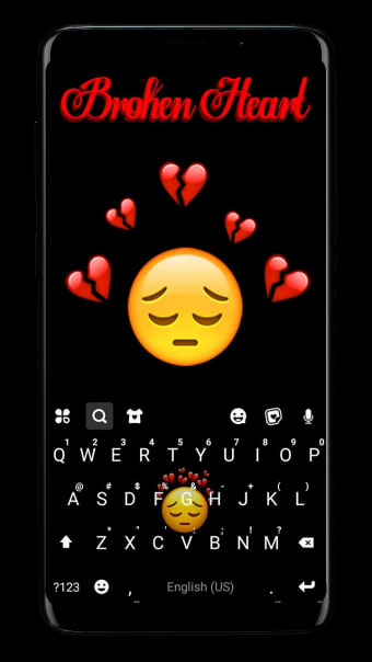 Broken Heart Emoji Theme