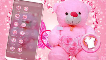 Pink Teddy Bear Theme