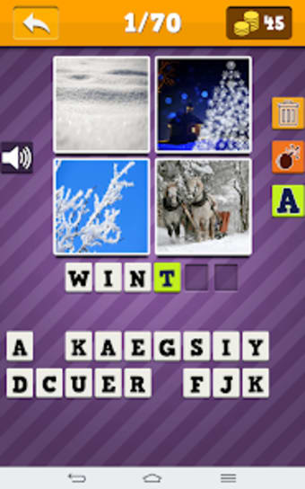Quiz for 4 Pics 1 Word