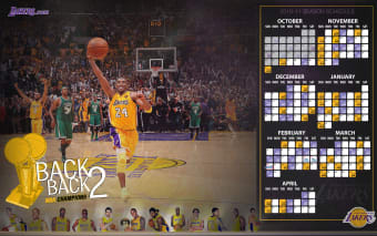 LA Lakers 2010-11 Schedule