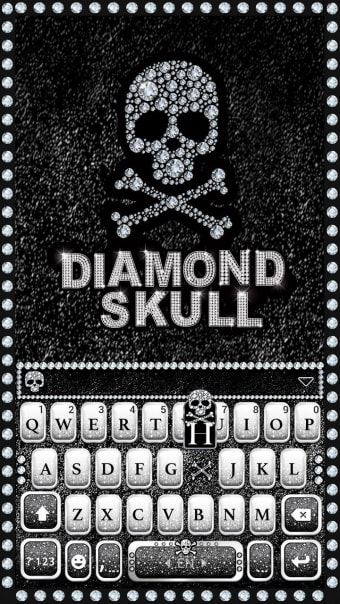 Diamondskull Keyboard Theme