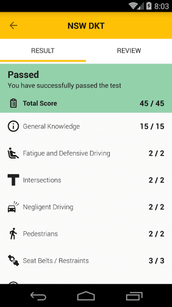 Driver Knowledge Test (AU-NSW)