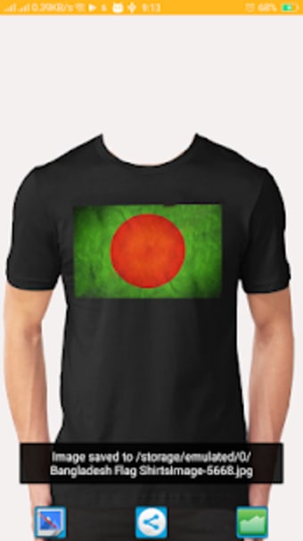 Bangladesh Flag Shirt