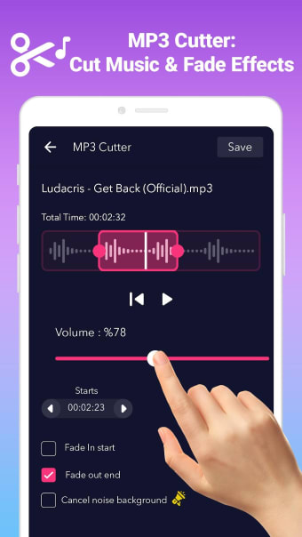 AudioApp MP3 Cutter Ringtone