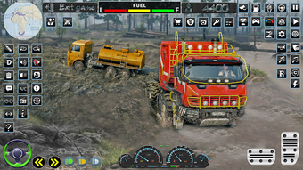 Offroad Mud Cargo Truck Driver