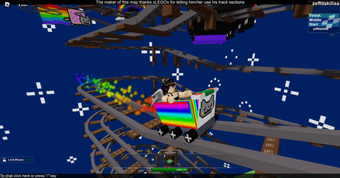 Cart Ride Into Nyan Cat 2013