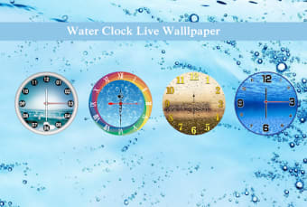 Water Clock Live Wallpaper