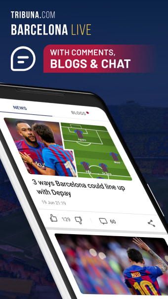 Barcelona Live  Soccer app