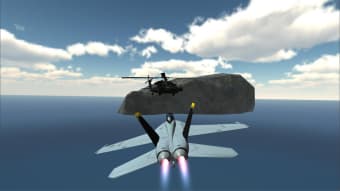 F18 Airplane Pilot Simulator