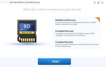Mac Free SD Memory Card Data Recovery