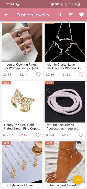 Jewelry Online Shopping App