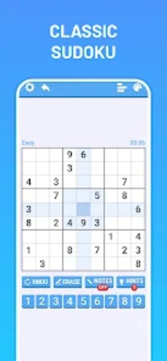 Classic Sudoku Game: Offline