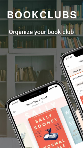 Bookclubs: Book Club Organizer