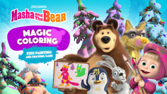 Masha and the Bear Coloring 3D