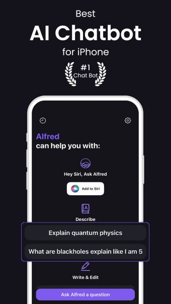 Alfred AI: ChatBot Assistant