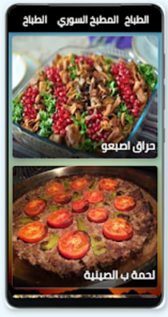 طبخات المطبخ السوري الاصيل