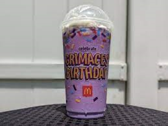 POV: u wanted to drink some grimace shake