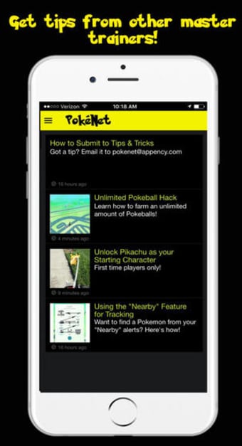 PokéNet - The Unofficial Social Network and Guide for Pokémon Go Players