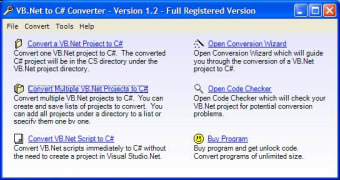 VB.Net to C# Converter