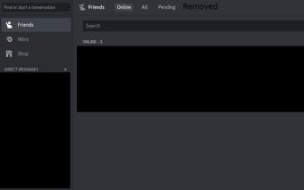 Hide Blocked section on Discord