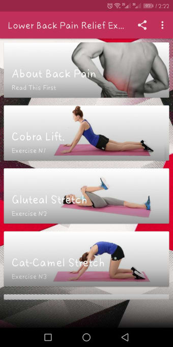 Lower Back Pain and Sciatica Relief Exercises