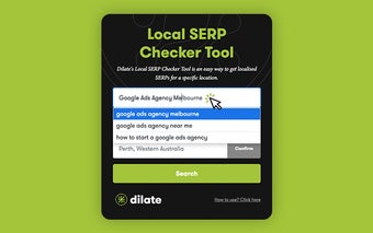 Dilate SERP Checker