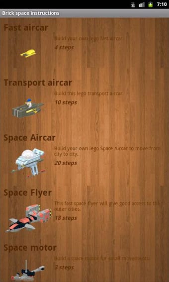 Brick space instructions