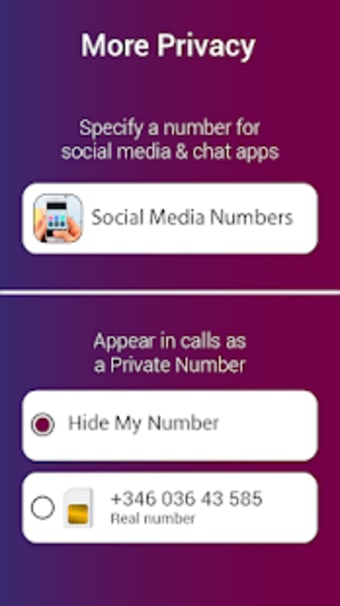 Numero eSIM - Virtual Second Phone Number App