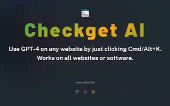 Checkget AI - Smart Assistant for ChatGPT