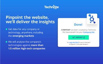 Technote – Effortless company research