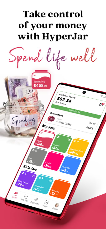 HyperJar: Money Management App
